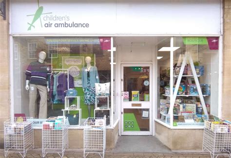 children's air ambulance charity shop.
